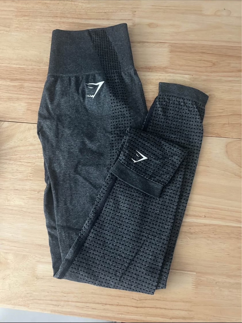 Gymshark Charcoal Black Seamless High-Waist Leggings